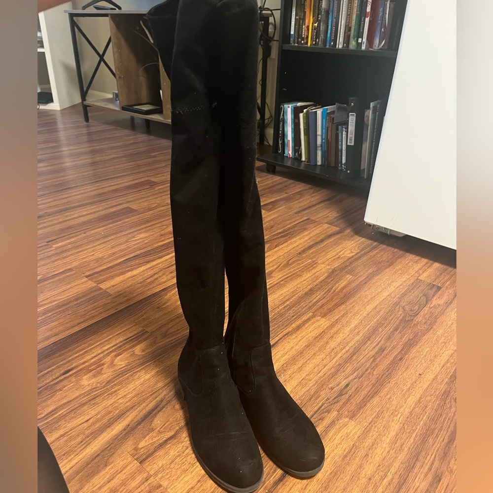 Black Over The Knee Boots